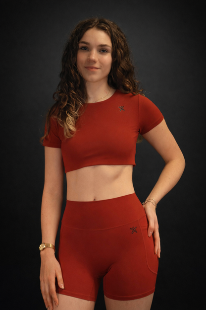 Crop top short sleeve