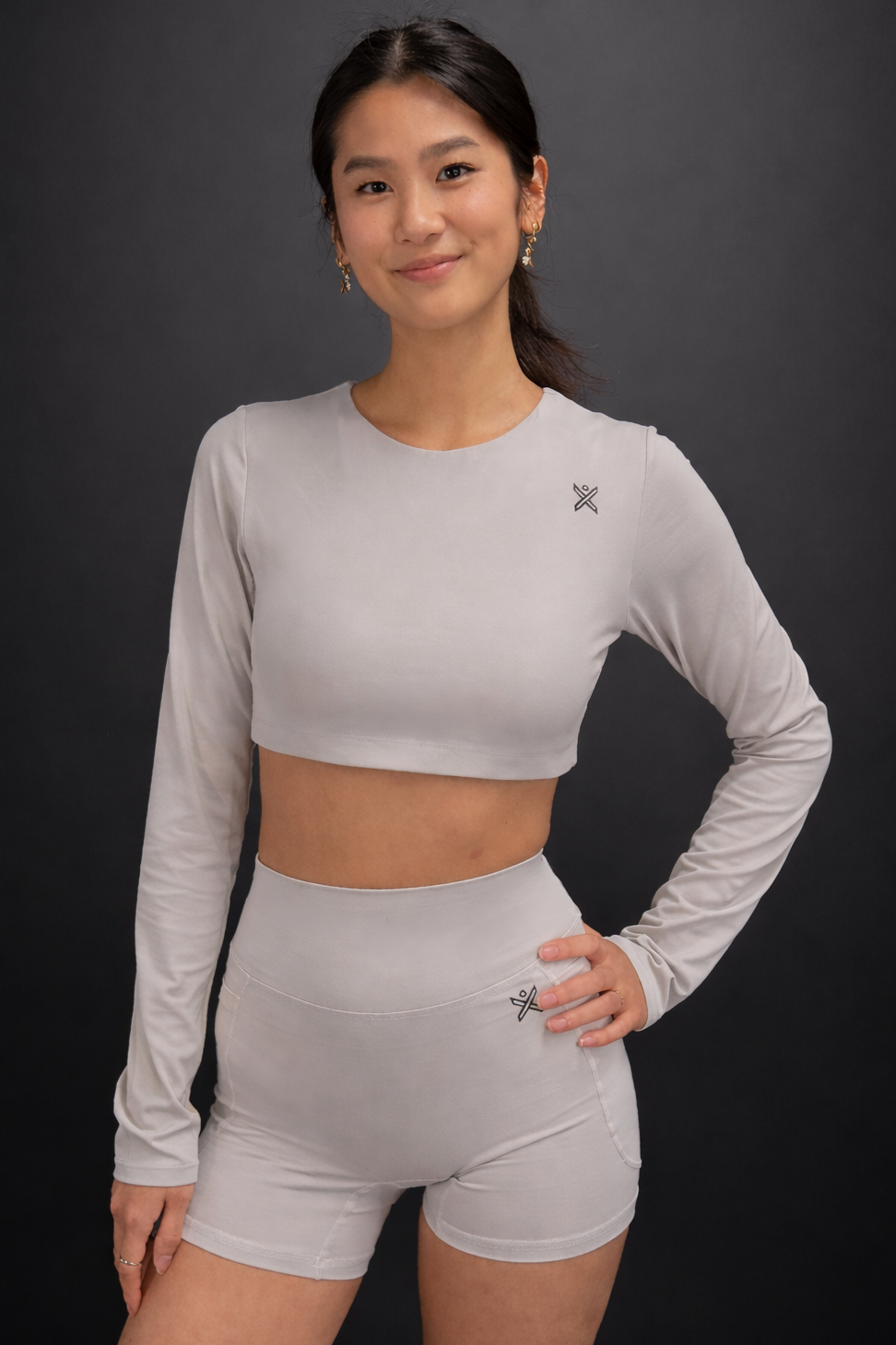 Crop top long sleeve