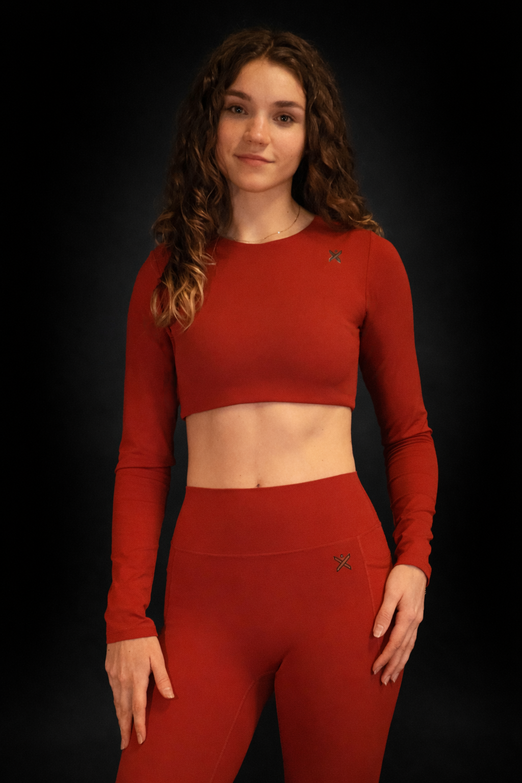 Crop top long sleeve